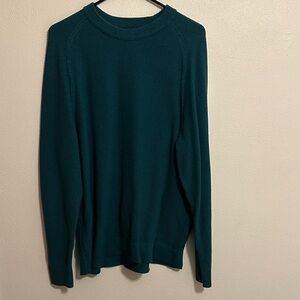 lululemon athletica Men's Deep Teal Crewneck Sweater